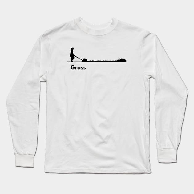 Grass Long Sleeve T-Shirt by BloodLine